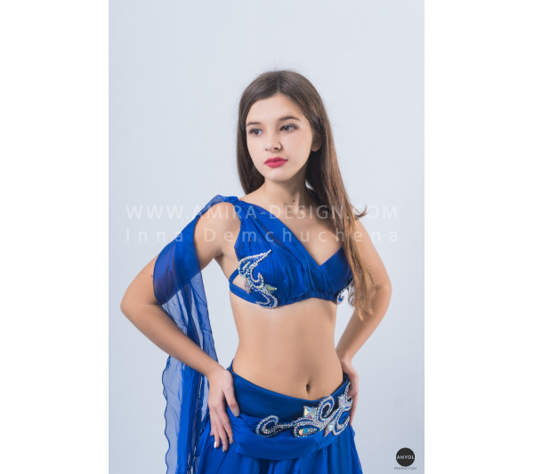Professional bellydance costume (classic 160a-used)